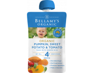 Hỗn hợp bí đỏ, khoai lang, cà chua hữu cơ xay nhuyễn Bellamy's Organic