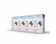 Lốc Sữa Chua Uống Tiệt Trùng Hương Dâu Tự Nhiên TH true YOGURT TOPKID 110 ml