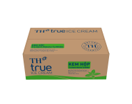 Thùng 6 Hộp Kem Hộp Trà Xanh Matcha Tự Nhiên 180 g 