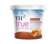 Kem Hộp Caramel Cà Phê Muối Tự Nhiên TH true ICE CREAM 180g