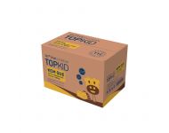 Thùng 20 Que Kem Que  TOPKID Sô Cô La Nguyên Chất Phomat Tự Nhiên 46g 